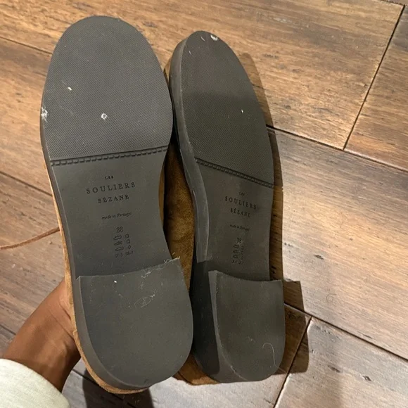 Sezane Brown Suede loafers - Picture 8 of 11